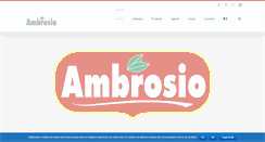 Desktop Screenshot of ambrosio.it